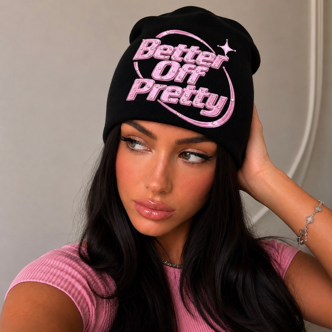 Better Off Pretty™ Beanie (Black)